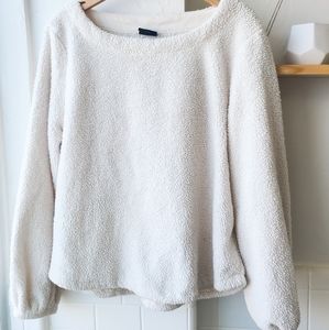 Bobeau Faux Sherpa Sweater
